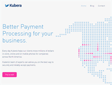 Tablet Screenshot of kuberapayments.com